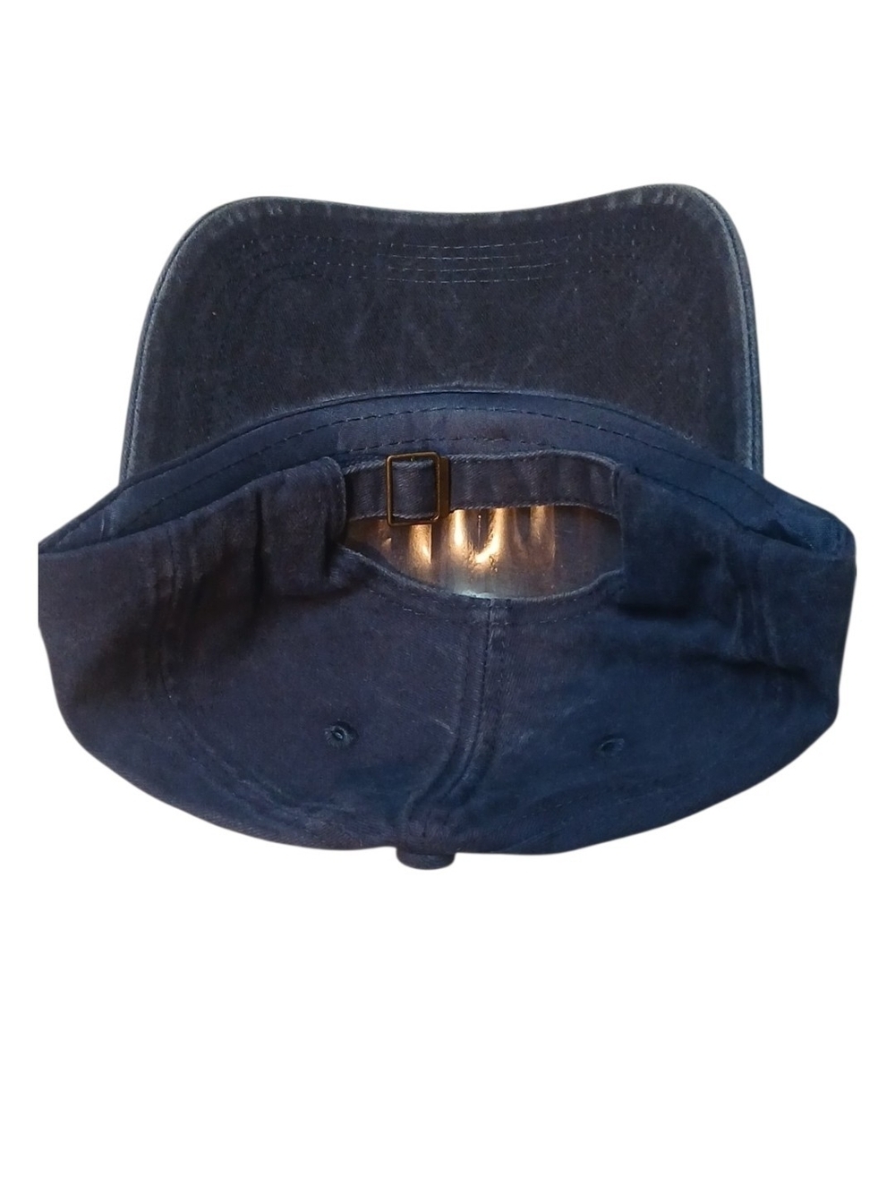 Access - NWOT, Denim, Embroidered Christian Caps, Adjustable Strap Metal Buckle - Picture 6 of 6